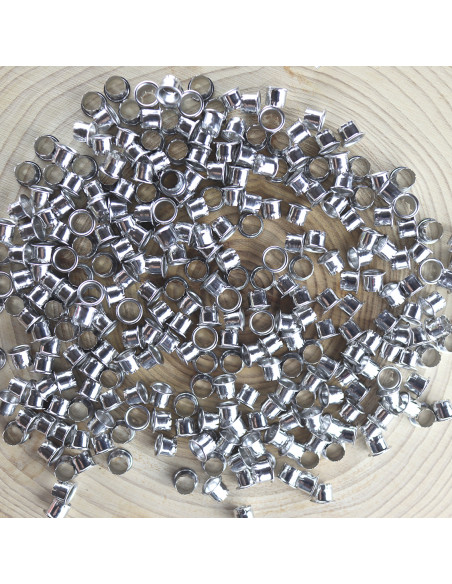 M Eyelet Plata set of 500