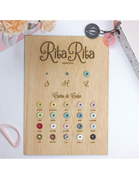 (Defective) S Eyelet Rústico set of 500