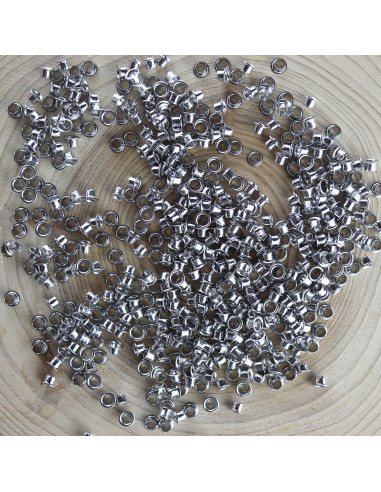 S Eyelet Plata set of 500 S Eyelet Plata set of 500
