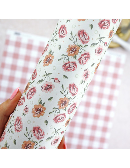 Solosiescontigo Floral cardboard