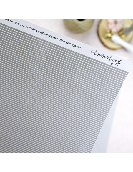 Solosiescontigo Primavera cardboard