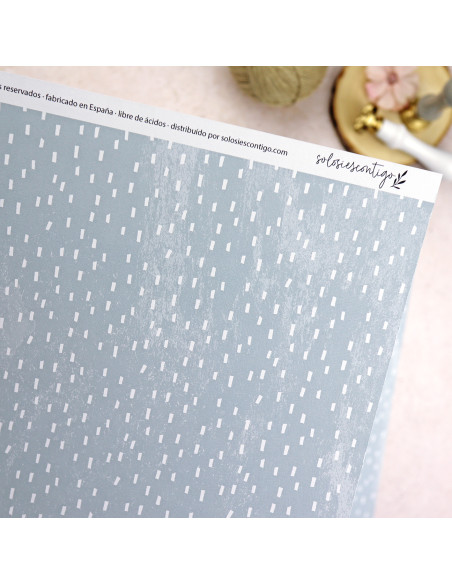 Solosiescontigo Confetti cardboard