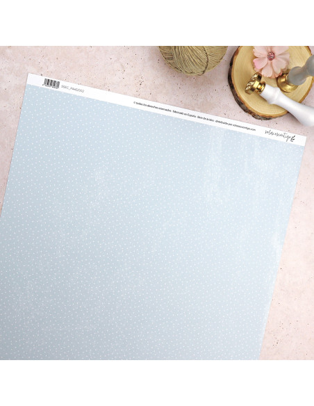 Solosiescontigo Azul cardboard