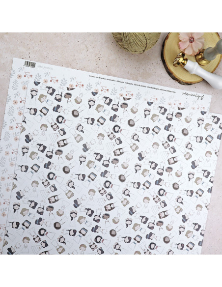 Solosiescontigo Princesas cardboard