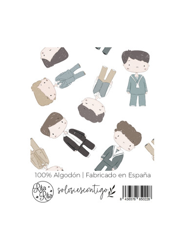 Marinero Solosiescontigo | Print fabric Marinero Solosiescontigo | Print fabric