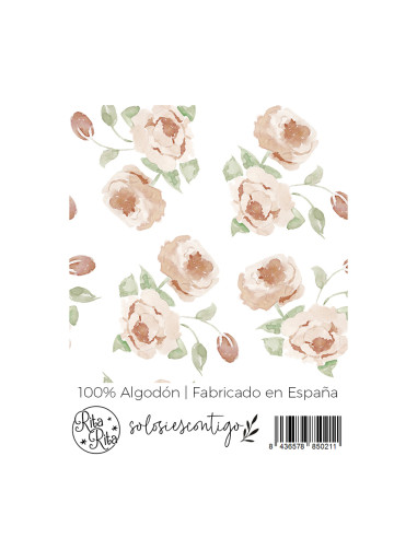 Salmón Solosiescontigo | Print fabric Salmón Solosiescontigo | Print fabric