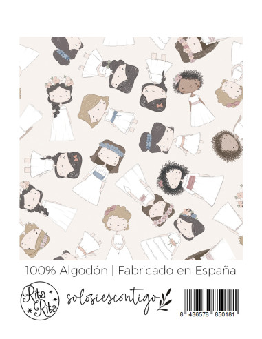 Princesas Solosiescontigo | Print fabric Princesas Solosiescontigo | Print fabric