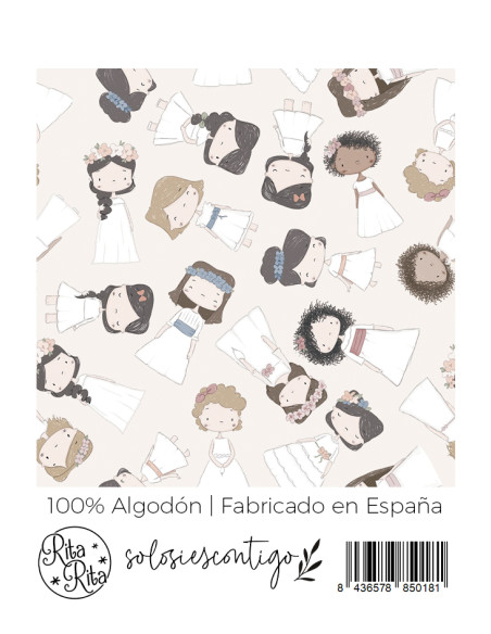 Princesas Solosiescontigo | Print fabric