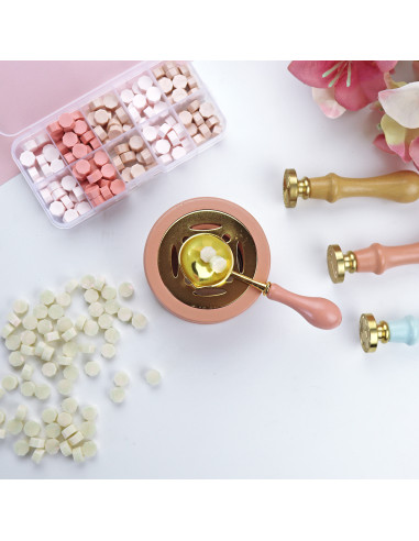 Nácar sealing wax pearls Nácar sealing wax pearls