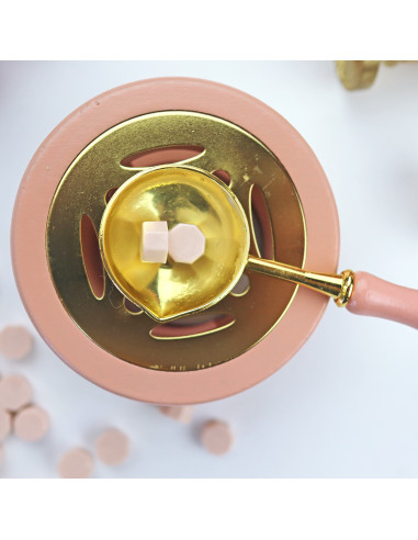 Nude sealing wax pearls