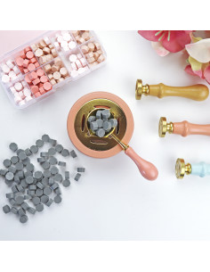 Antracita sealing wax pearls 2