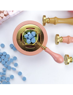 Denim sealing wax pearls 2