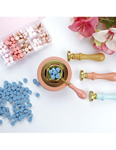 Denim sealing wax pearls Denim sealing wax pearls