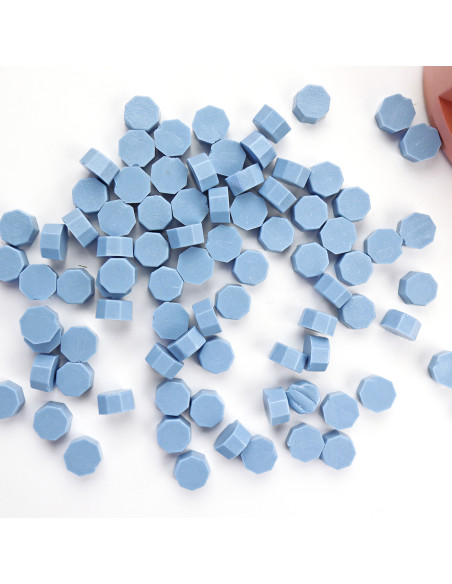 Denim sealing wax pearls