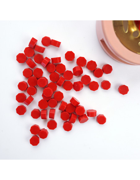 Rojo sealing wax pearls