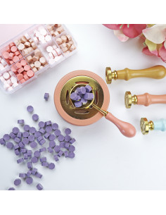 Malva sealing wax pearls 2