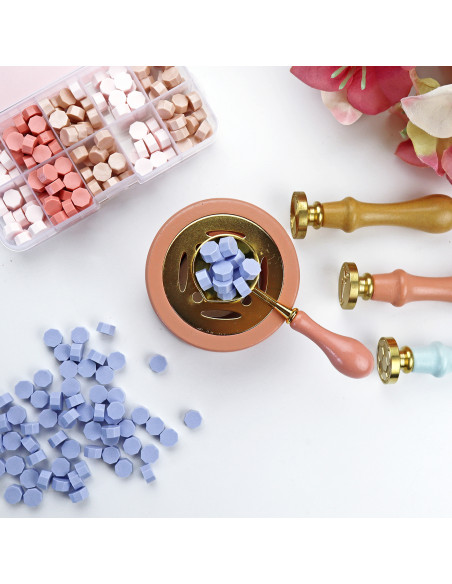 Lavanda sealing wax pearls