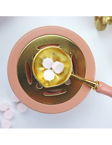 Rosa bebé sealing wax pearls Rosa bebé sealing wax pearls