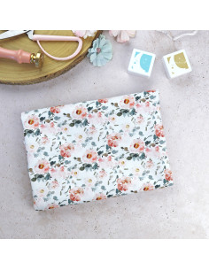 5m Romántica printed fabric | Solosiescontigo by Alúa Cid