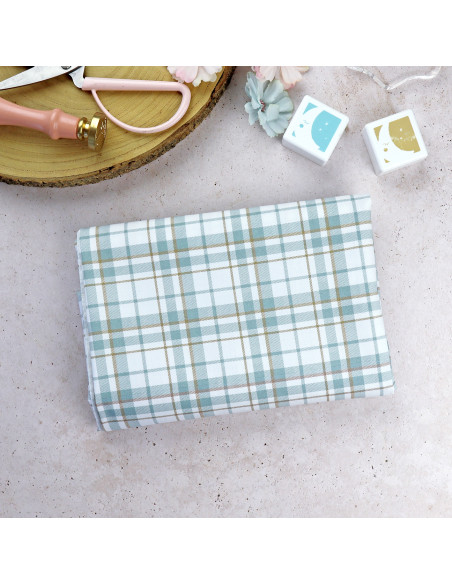 Cuadros printed fabric | Solosiescontigo collection