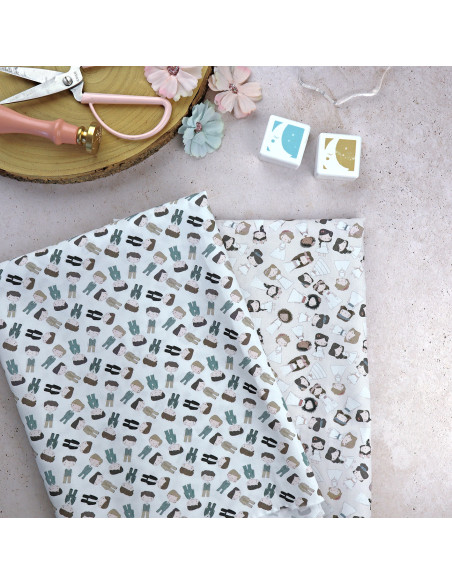 5m Marinero printed fabric | Solosiescontigo by Alúa Cid