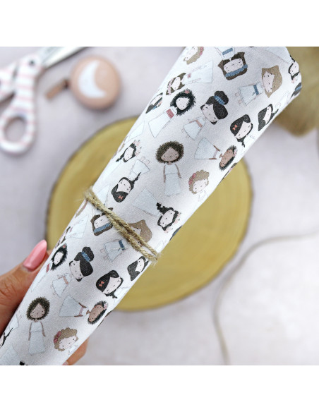 Princesas printed fabric | Solosiescontigo collection