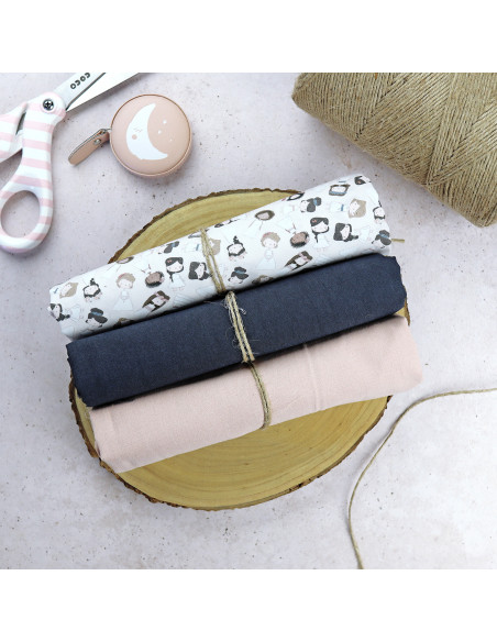 5m Princesas printed fabric | Solosiescontigo by Alúa Cid