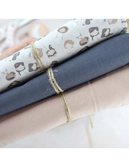 5m Princesas printed fabric | Solosiescontigo by Alúa Cid