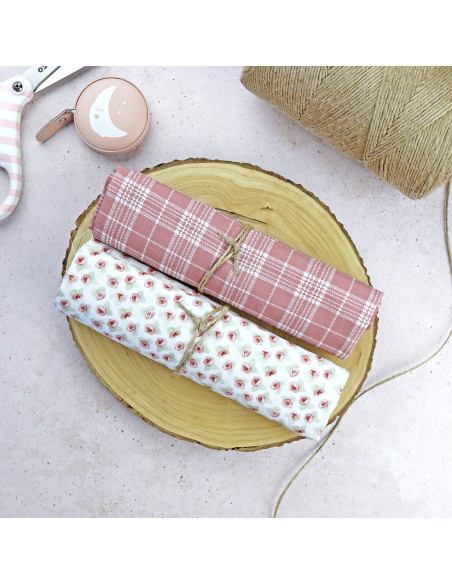 5m Rosa Viejo printed fabric | Solosiescontigo by Alúa Cid