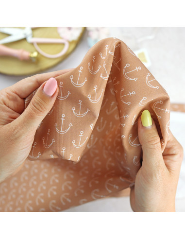 Anclas printed fabric | Solosiescontigo collection Anclas printed fabric | Solosiescontigo collection