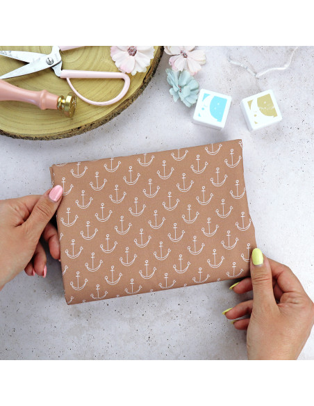 Anclas printed fabric | Solosiescontigo collection