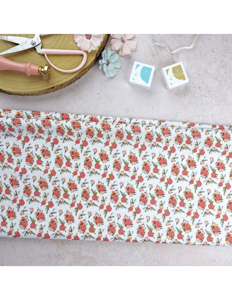 Primavera printed fabric | Solosiescontigo collection