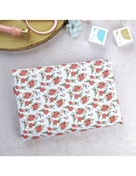 Primavera printed fabric | Solosiescontigo collection