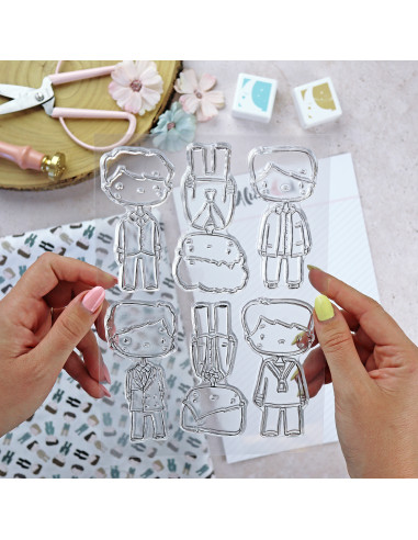 Pequeño Príncipe clear stamps set | Alúa Cid