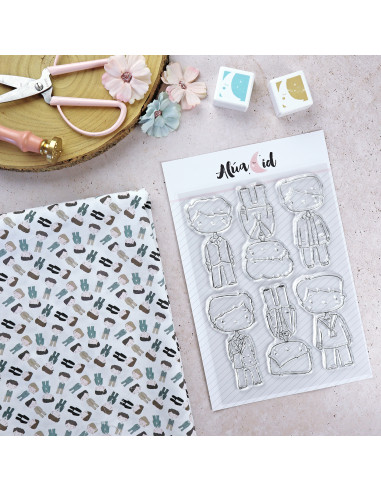 Pequeño Príncipe clear stamps set | Alúa Cid