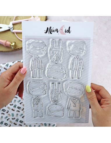 Pequeño Príncipe clear stamps set | Alúa Cid