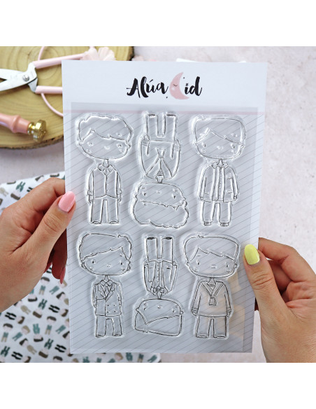 Pequeño Príncipe clear stamp set | Solosiescontigo collection