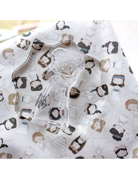 Como una princesa 2024 clear stamp set | Solosiescontigo collection