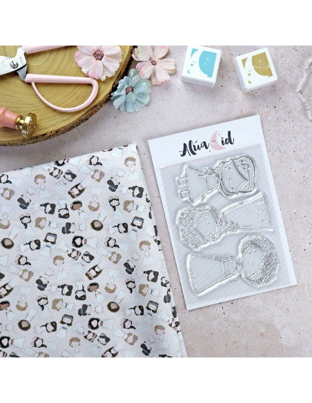 Mis princesas favoritas stamp | Solosiescontigo collection