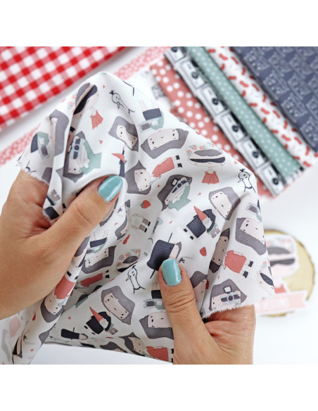 5m Popurrí printed fabric | Destino by Alúa Cid