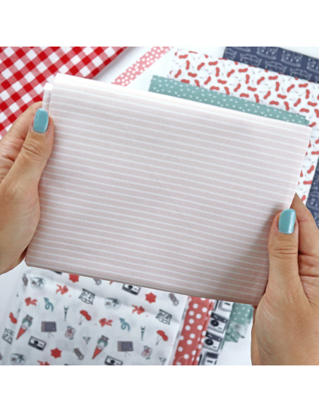 5m Listas printed fabric | Destino by Alúa Cid