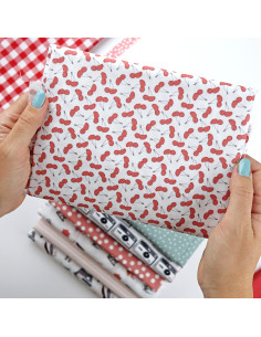 Cerezas fabric | Destino collection
