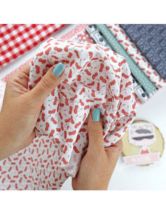 5m Cerezas printed fabric | Destino by Alúa Cid 2