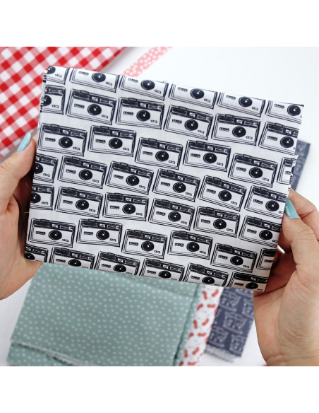 5m Cámaras printed fabric | Destino by Alúa Cid