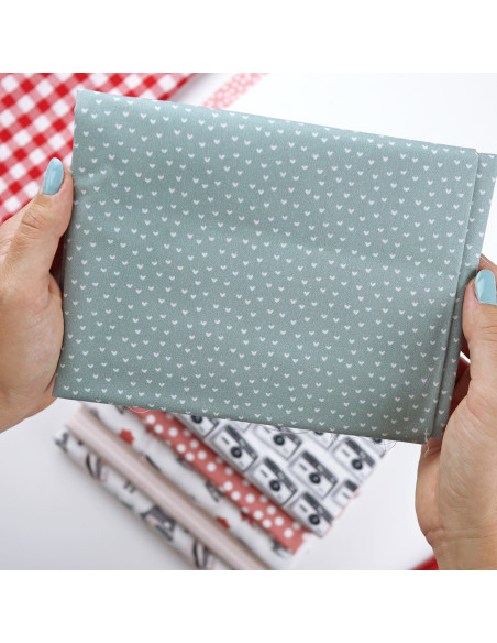 5m Con amor printed fabric | Destino by Alúa Cid