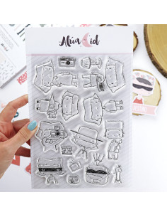 Destino clear stamp set