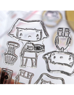 Destino clear stamp set 2