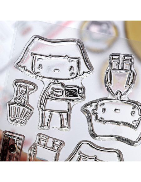 Destino clear stamp set