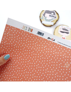 Destino laminated paper sheet | Destino collection by Alúa Cid