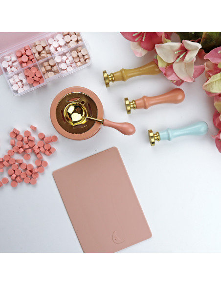 Melocotón sealing wax pearls